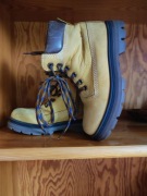 Lasocki Young botki Kozaki trapery trekkingowe buty skórzane  ocieplane  