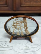 Kolekcjonerska Chińska diorama z drewna korkowego 