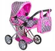 Wózek dla lalki zestaw 3 w 1 Doris Zestaw dla lalek