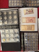 8 klaserow  monet banknotów wszystkie 1200 zl.Srebrne osobna cena 500 zl