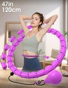 Regulowane Hula Hoop Obciążone 47" / 120 cm – Fitness, Odchudzanie