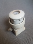 Stara oprawa bezpiecznikowa ceramiczna / PRL