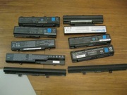 Baterie do laptopów mix dobry stan zestaw 10szt