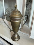 Kielichy z Pokrywką XIX/XX w. Stary Puchar Sportowy/Ozdobny