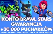 KONTO BRAWL STARS GWARANCJA +20 000 PUCHARKÓW | RZADKIE KOLEKCJE!