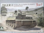 TIGER I E Experimental project 1/35  3in1 Na wypasie