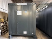 KONTENER BIUROWY SZATNIA DWA POMIESZCZENIA DWA WEJŚCIA PRZEDSIONEK