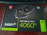 RTX 4060Ti - MSI Ventus 2x 8Gb OC - super stan - bcm & 1zł