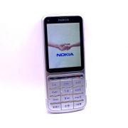 Telefon-smartfon Nokia C3-01 Touch and Type silver: + ładowarka