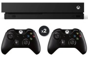Xbox One X 1TB konsola z dwoma padami