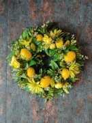 Wianek z cytrynami - orzeźwiająca lemoniada