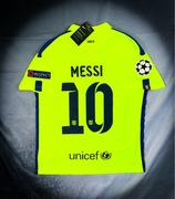 (M) Lionel Messi 2014/15 Barcelona Nowa Zielona Koszulka Piłkarska Sportowa