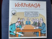 Gra Korporacja z ilustracjami Andrzeja Mleczki
