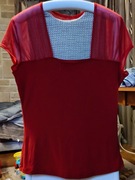 Czerwona Bluzka Damska