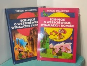 Komiksy Ecie-Pecie O Wszechświecie ... Tom 1-2 - Baranowski, folia! ideał