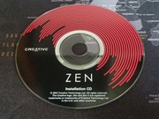 Creative Zen instalatorom CD
