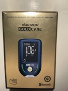 Glukometr Diagnostic Gold Care | Zestaw z paskami, nakłuwaczem i etui