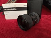 Sigma 18–35mm f/1.8 DC  – Nikon