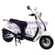 Skuter elektryczny TORQ e-LUMMI Biały