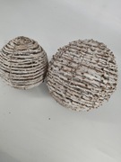 Kule rattanowe komplet