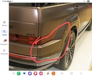 Hyundai  Santa fe V plastiki zderzak