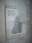 TELEFON STACJONARNY SAGEM D3OT- INSTRUCJA OBSŁUGI