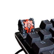 Keycap Warcraft, v2. Duży 2cm horde, skrzynia wow, klawiatura, klawisze