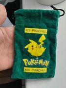 Woreczek Vintage Pokemon #25 Pikachu Marble Green Bag