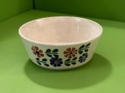 Fajans Włocławek talerz miseczka miska PRL vintage