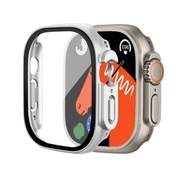OBUDOWA CASE ETUI + SZKŁO APPLE WATCH 49mm Silver