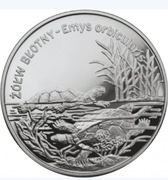 moneta 20 zl zolw blotny - 2002