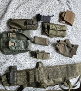 Pas oliv i rękawiczki + akcesoria!