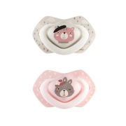 Canpol babies smoczki silikonowe 6-18m 2 sztuki