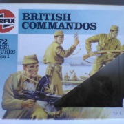 brytyjscy komandosi, II wojna światowa, Airfix 01732,1:72
