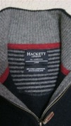 Sweter męski cieplutki milutka wełna Hackett London roz.M stan b.dob