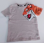 Koszulka H&M Tygrys r 98/104 Jak NOWA 2-4y T-shirt