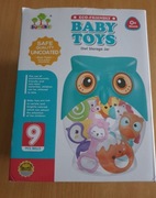 Gryzaki 9 szt Baby Toys w pojemniku
