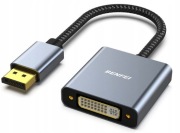 BENFEI Adapter DisplayPort do DVI 23cm nylon