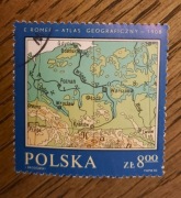 ZNACZEK POLSKI - Atlas geograficzny E. Romer 1908 - Jacek Brodowski - 8zł 