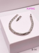 SREBRNY BRANZOLETKA 17+2cm XUPING - STOP MEDYCZNY
