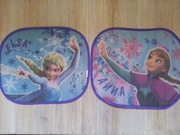 Osłonki przeciwsłoneczne Kraina Lodu Frozen Disney do auta przyssawki 2 szt