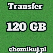 TRANSFER CHOMIKUJ 120 GB BEZTERMINOWO