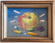 obraz olejny - martwa natura