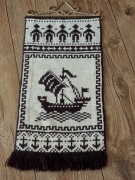 Zawieszka kilim marynistyczna haft ręczny 