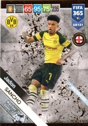 PANINI FIFA 365 2019 UPDATE JADON SANCHO WINTER STAR POWER-UP UE121