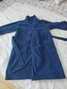 Szlafrok z chłopięcy niebieski 