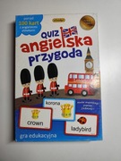 Quiz angielska przygoda gra edukacyjna