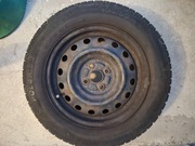 Sprzedam używany komplet kół zimowych, opon Barum 15 plus kołpaki Toyota 