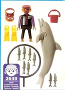 PLAYMOBIL 3649 trening delfina w oceanarium
