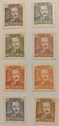 Fi.533-540 Seria znaczków Bolesław Bierut (1950)